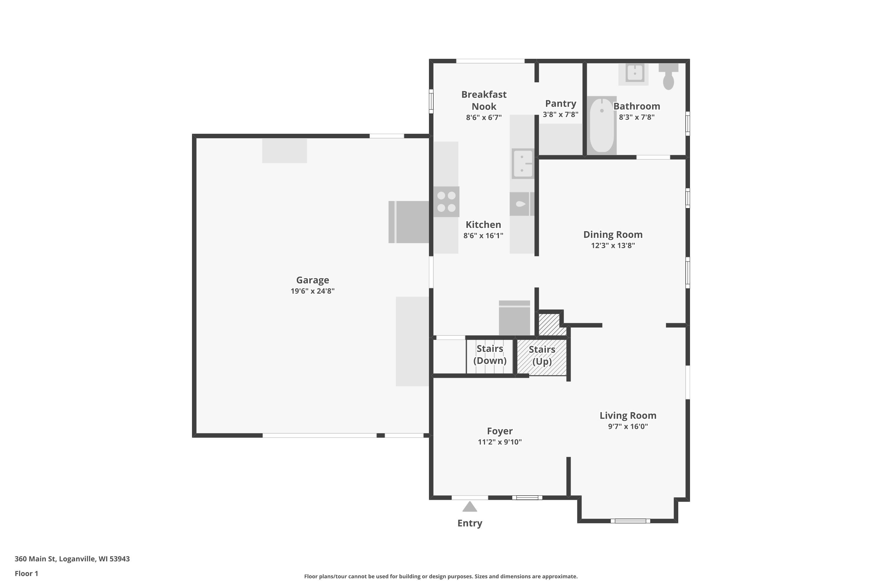 Loganville, Wisconsin 53943, United States, 3 Bedrooms Bedrooms, ,1 BathroomBathrooms,Residential,Active,207094