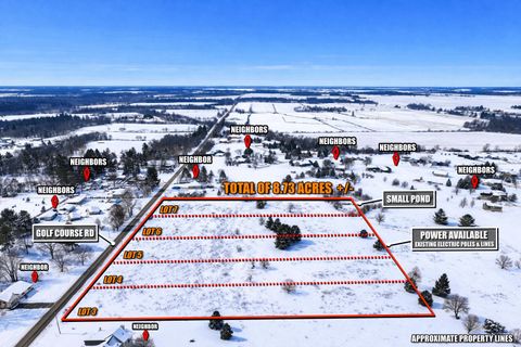 Photo of 8.73 M/L Acres Golf Course Road, Brodhead, WI 53520 (MLS # 2015477)