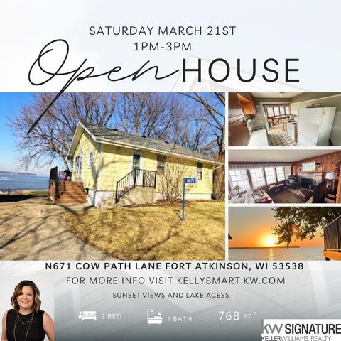 Photo of 671 N Cow Path Lane, Fort Atkinson, WI 53538 (MLS # 2018821)