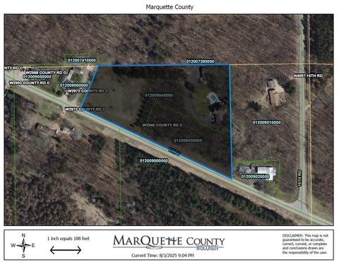 Tiny photo for W2948 County Road C, Montello, WI 53949 (MLS # 2004831)