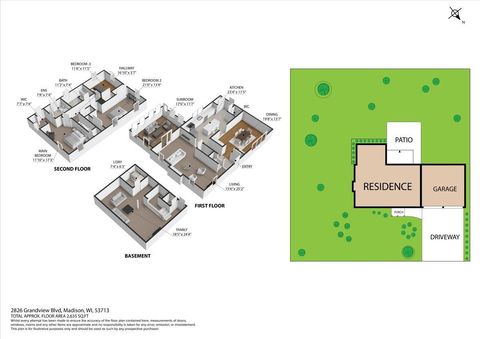 Tiny photo for 2826 Grandview Boulevard, Madison, WI 53713 (MLS # 2012654)