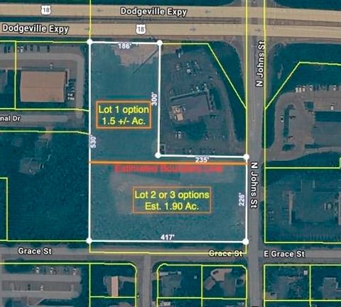 Photo of Lot 2 - 1114 N Johns Street, Dodgeville, WI 53533 (MLS # 2023816)