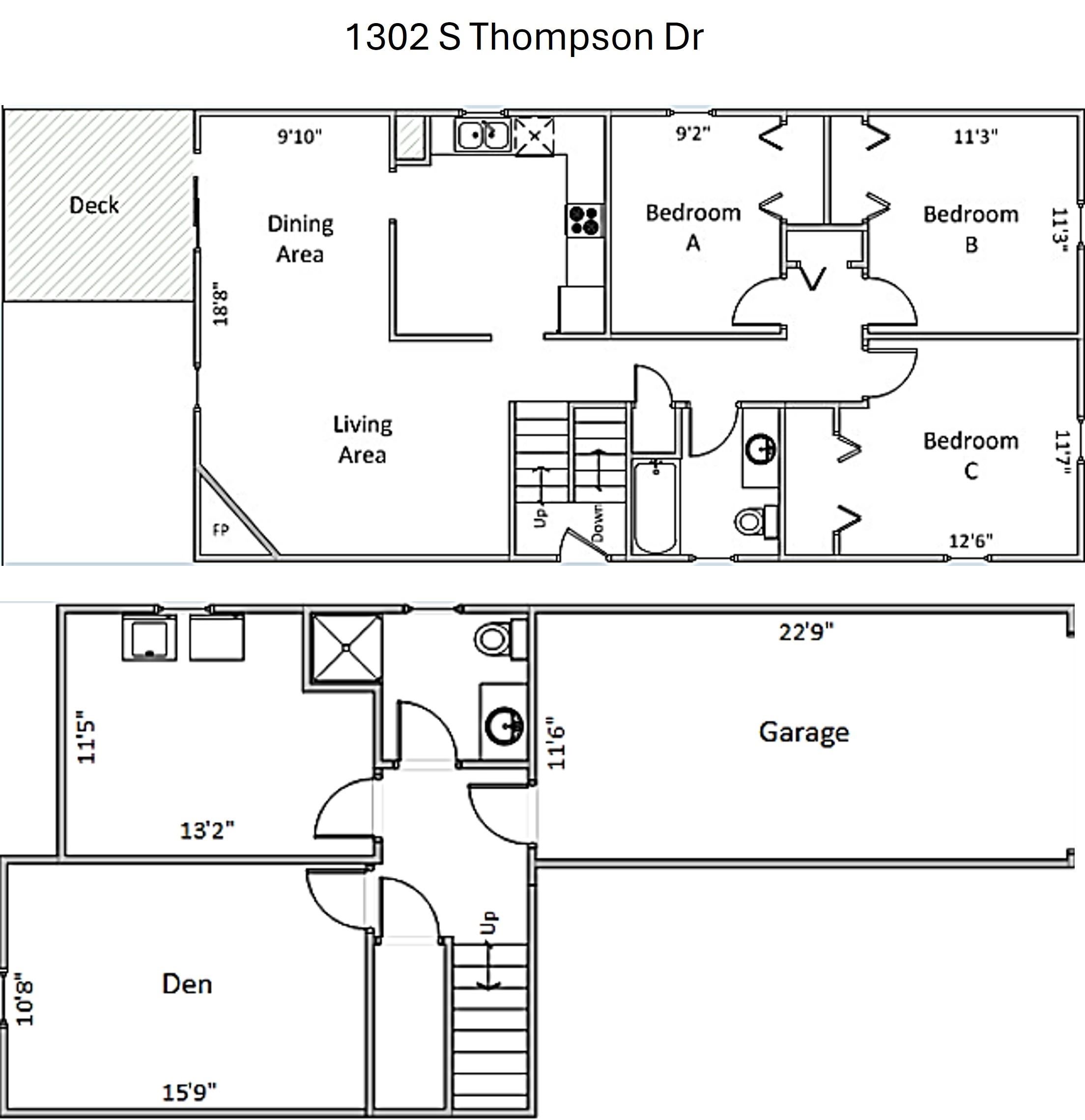 1302-1304 S Thompson Drive
