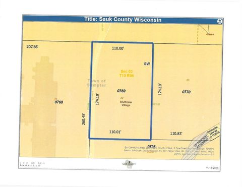 Tiny photo for L 22 Center Road, North Freedom, WI 53951 (MLS # 2012685)