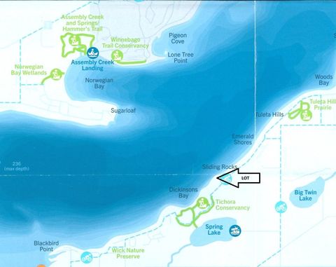 Tiny photo for L2 Oakwood Avenue, Green Lake, WI 54941 (MLS # 1987548)