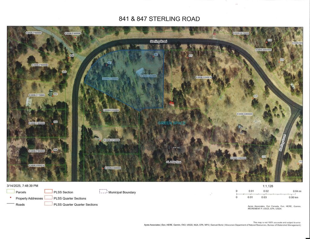 Photo for 841 & 847 Sterling Road, Nekoosa, WI 54457 (MLS # 1995286)