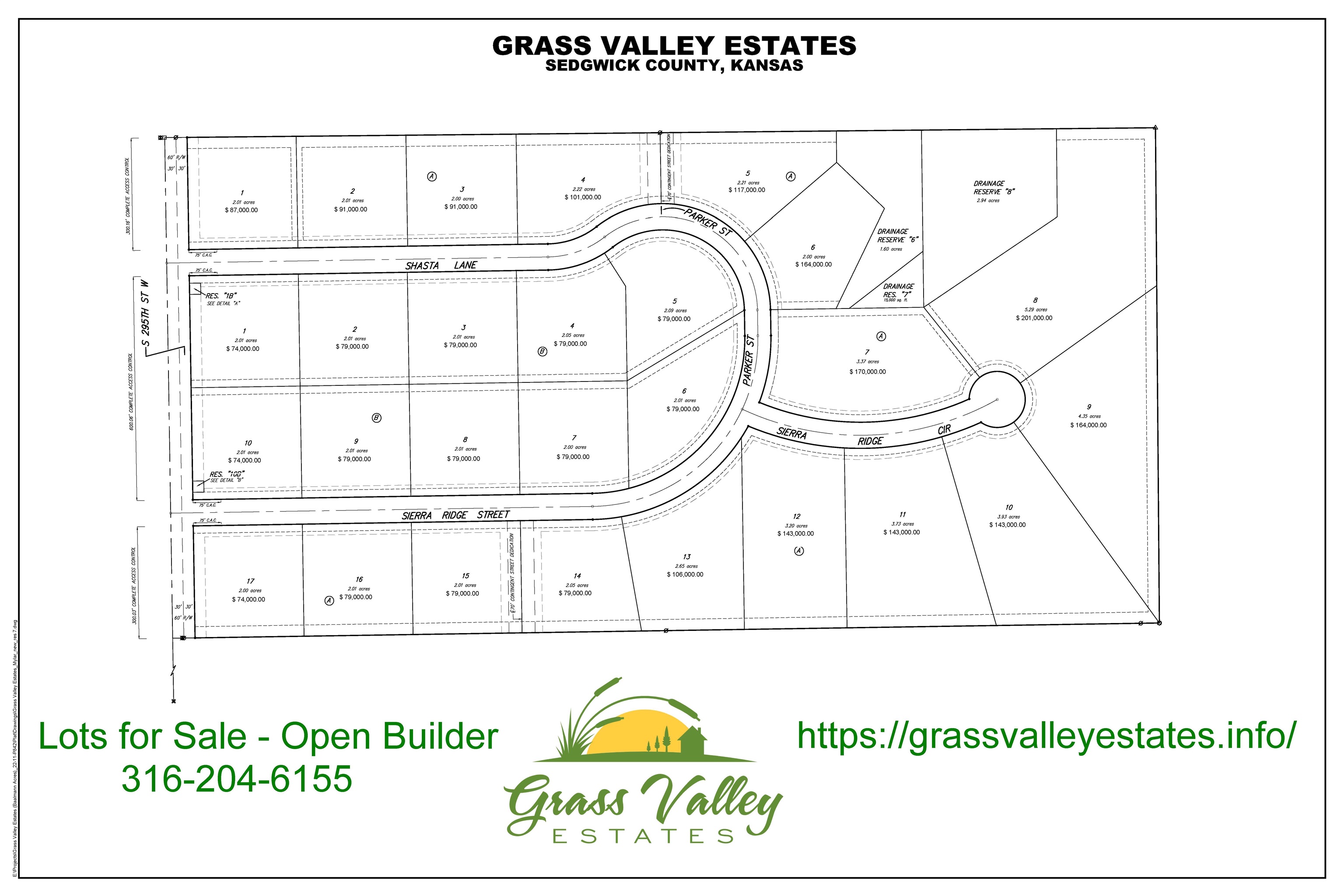 Lot 8 Block A Grass Valley Estates, Garden Plain, Kansas image 1