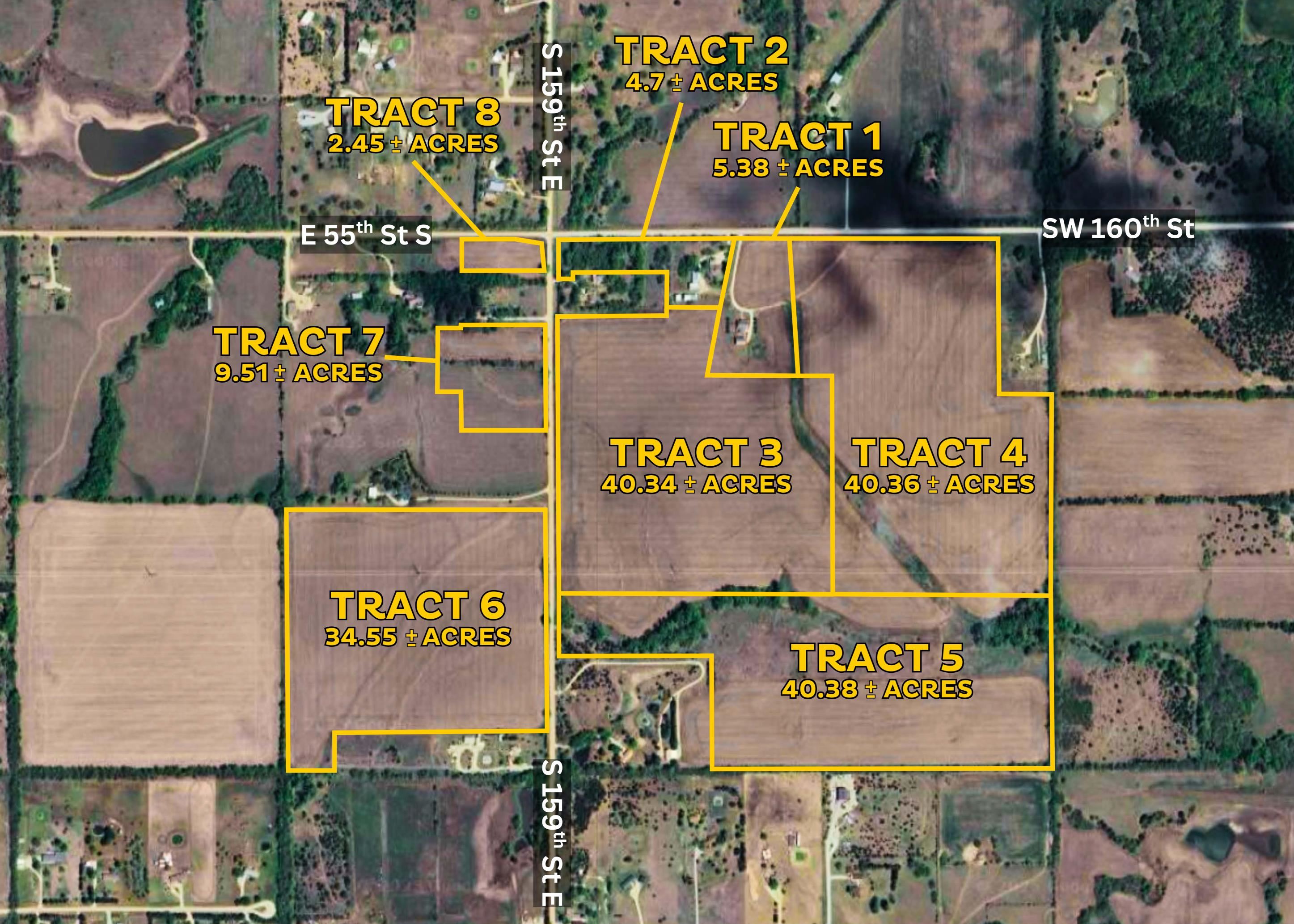 S Of SW 160th St & 159th St E - Tract 5, Rose Hill, Kansas image 2