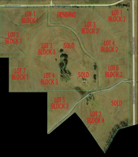 Vacant Land For Sale - 00000 N 170th Rd L1 Blk 2<br/> Ottawa County, Bennington, KS 67422