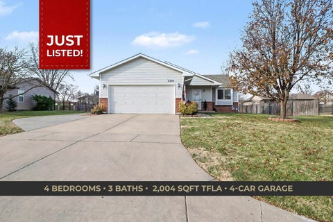 Homes For Sale - 2325 S Leecrest St<br/> Sedgwick County, Wichita, KS 67209
