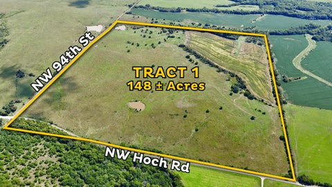 Vacant Land For Sale - SE/C OF NW Hoch Rd & Nw 94th St - Tract 1<br/> Shawnee County, Silver Lake, KS 66539