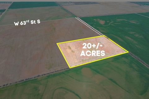 Vacant Land For Sale - TRACT 1 S 391st<br/> Sedgwick County, Cheney, KS 67025