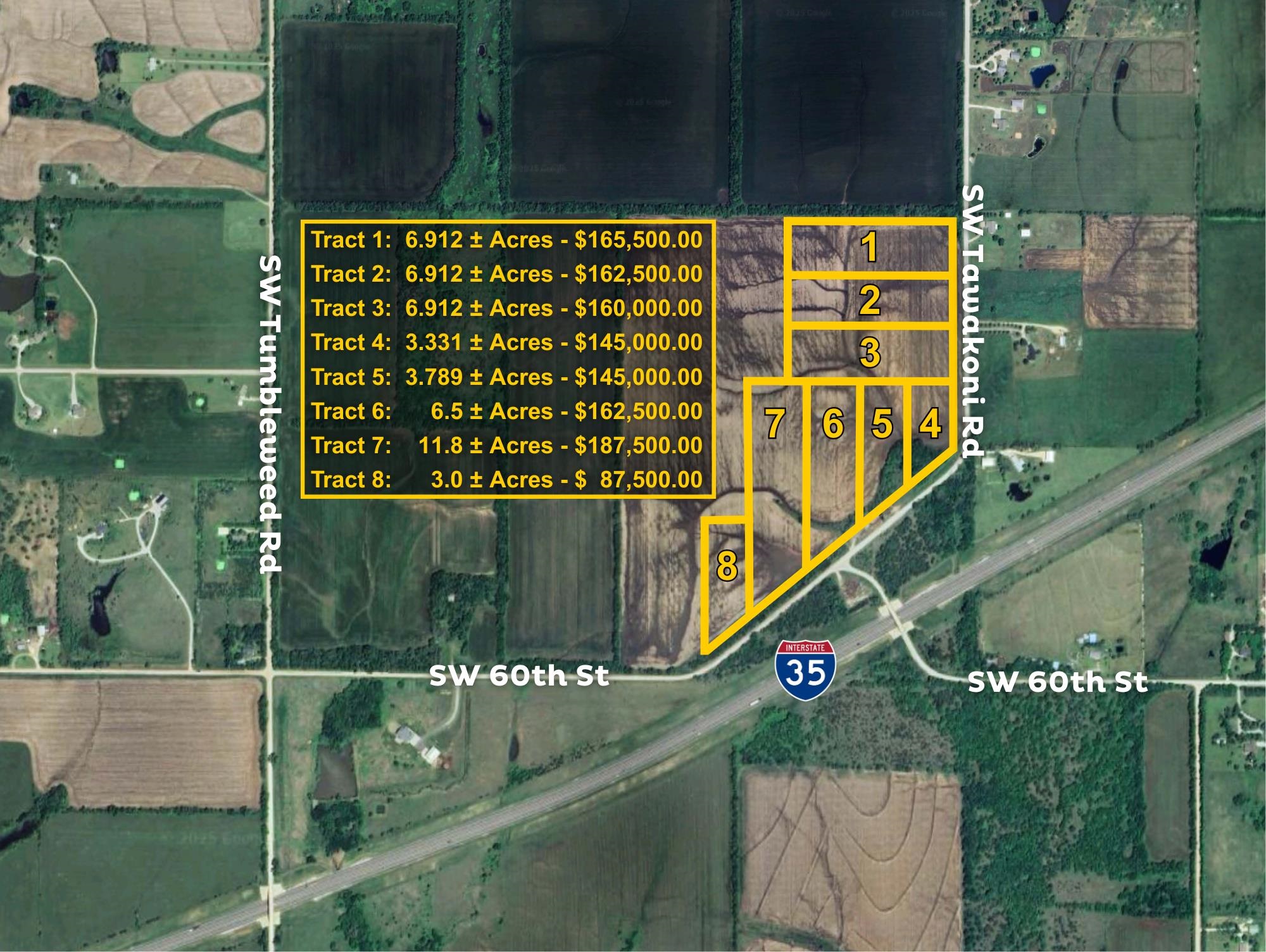 NW/c Of SW 60th & Sw Tawakoni Rd - Tract 1, Andover, Kansas image 1