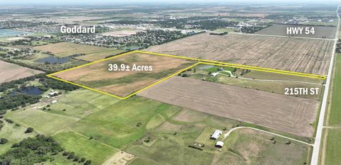Vacant Land For Sale - 0000 S 215th W<br/> Sedgwick County, Goddard, KS 67052