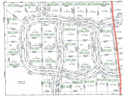 Vacant Land For Sale - 3752 S Ciderbluff St<br/> Goddard, KS 67052