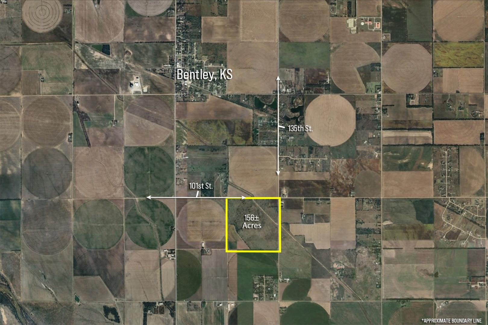 156 +/- Acres SW Corner Of 101st St. & 135th St, Sedgwick, Kansas image 2