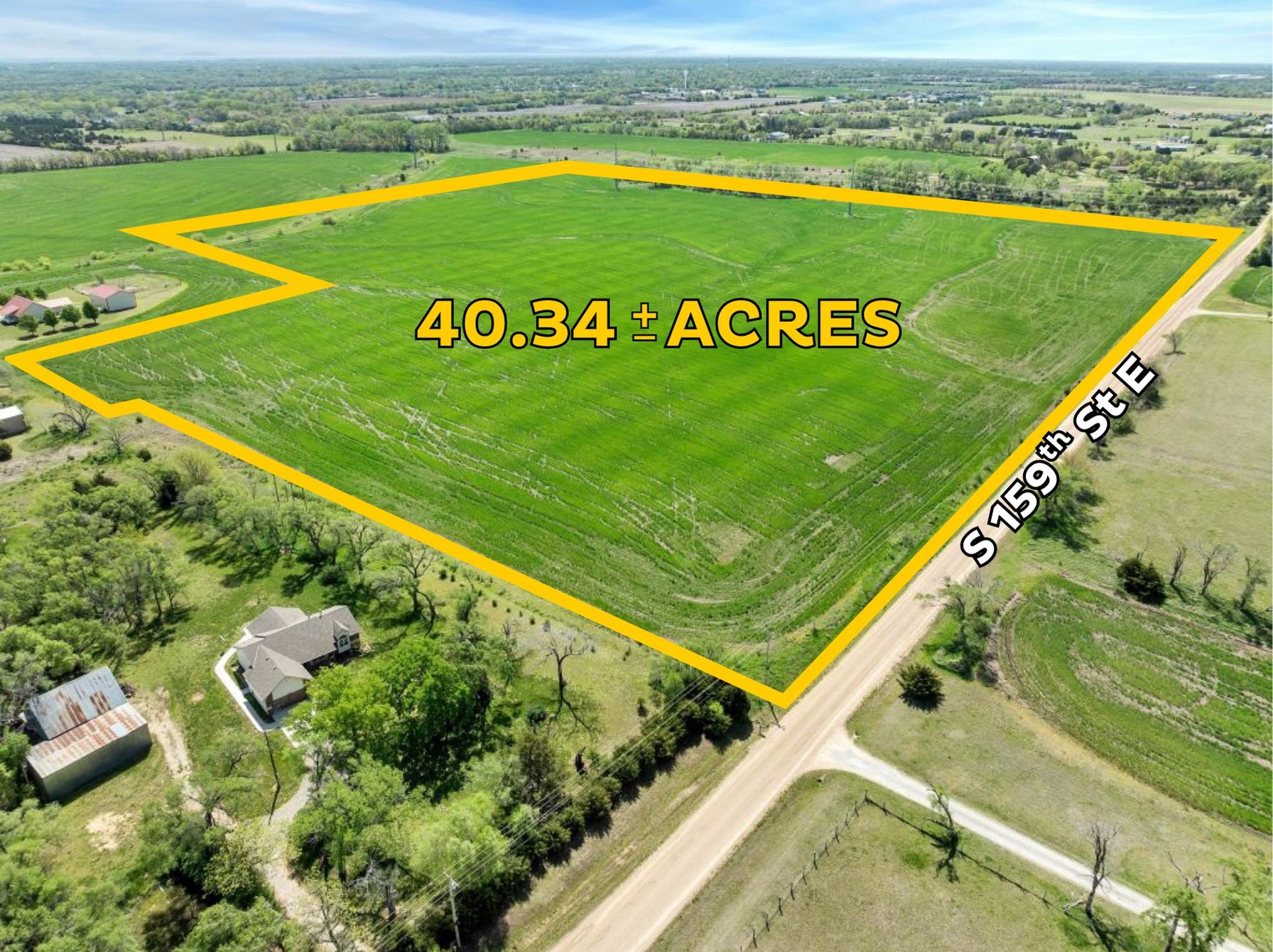 SE Of SW 160th St & S 159th St E - Tract 3, Rose Hill, Kansas image 1