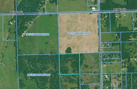 Vacant Land For Sale - 0000 262 Rd<br/> Arkansas City, KS 67005