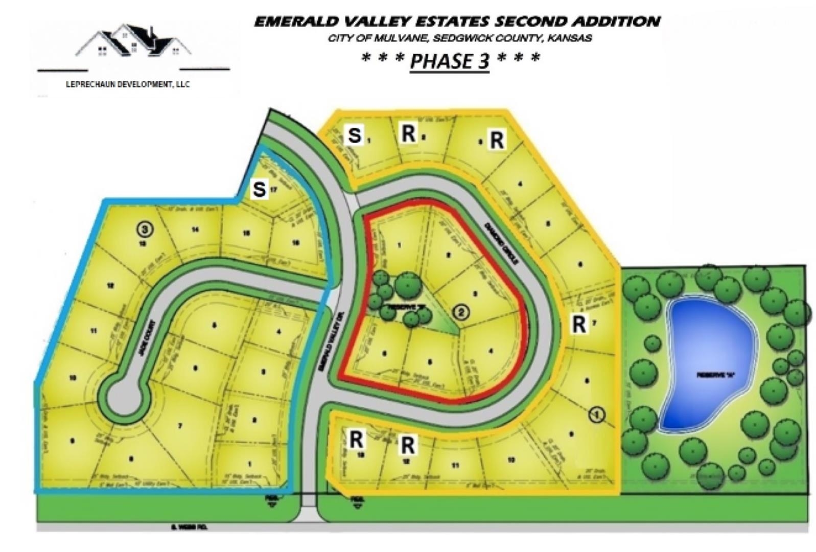 Lot 6 Block 3 Emerald Valley Estates 2nd Add Cir, Mulvane, Virginia image 1