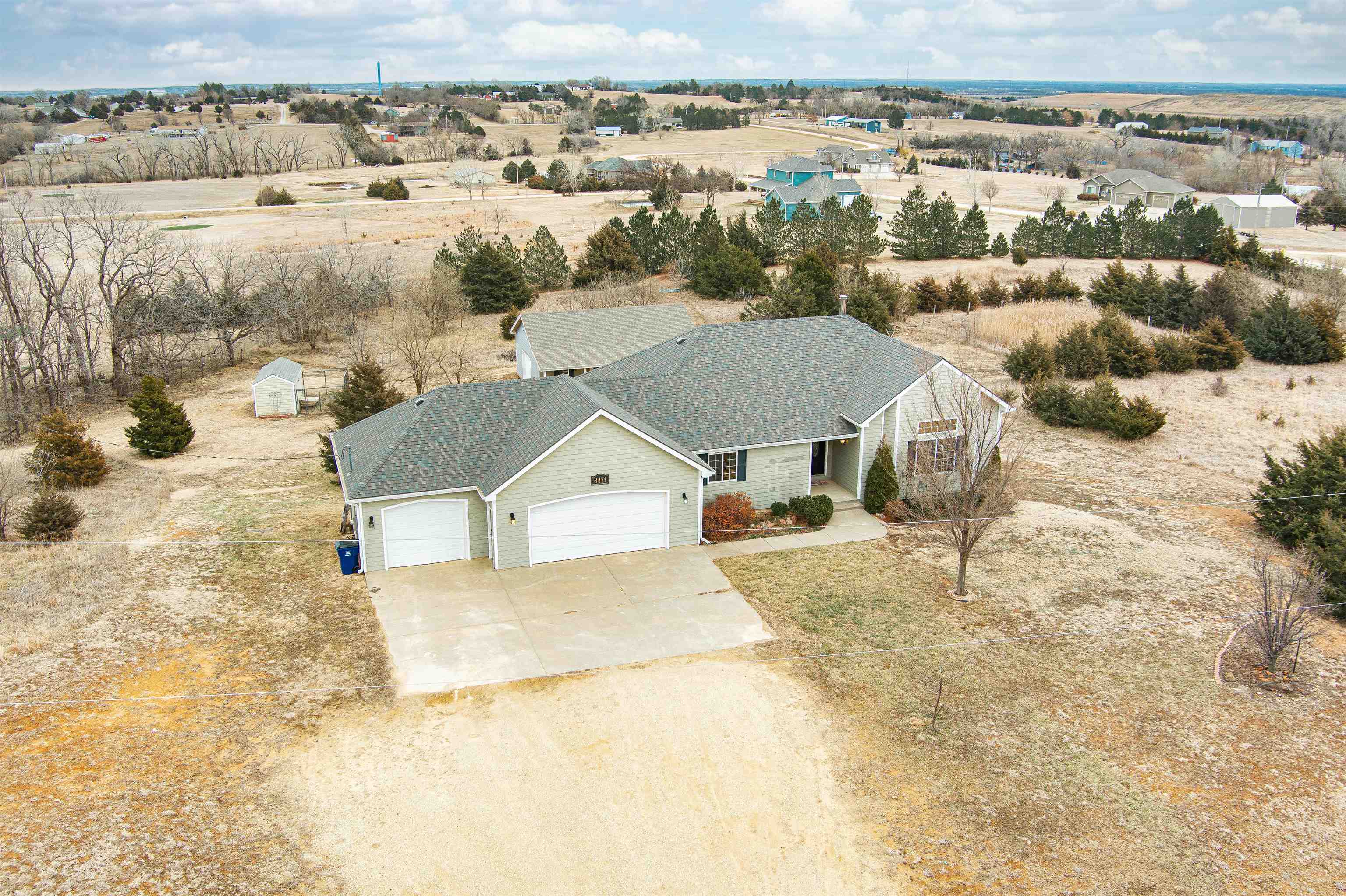 3471 S Scenic Slope Rd, Salina, Kansas image 1