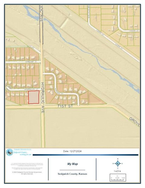 Vacant Land For Sale - 7153 S Hydraulic Ct<br/> Sedgwick County, Haysville, KS 67060