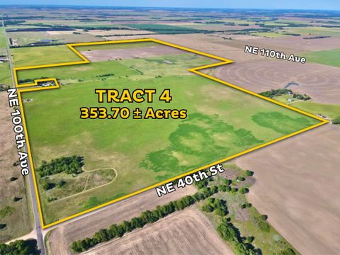 Vacant Land For Sale - NE/C OF NE 40th St & Ne 100th Ave - Tract 4<br/> Pratt County, Turon, KS 67583