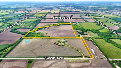 Vacant Land For Sale - E OF SW Butler Rd & Sw 50th St<br/> Benton, KS 67017