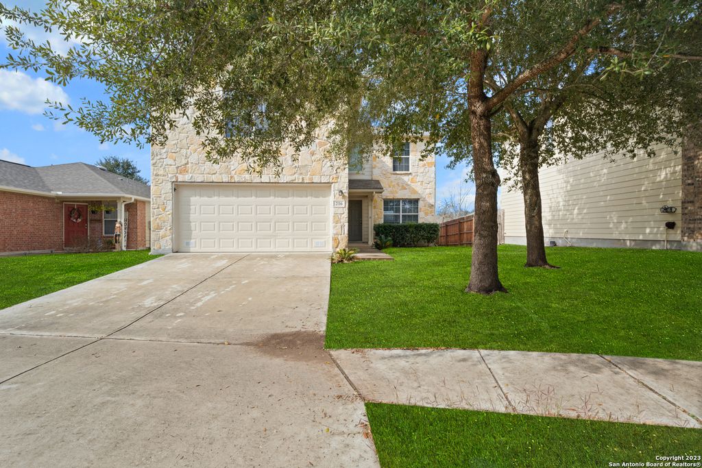Photo of 216 ANVIL PL, Cibolo, TX 78108 (MLS # 1892868)