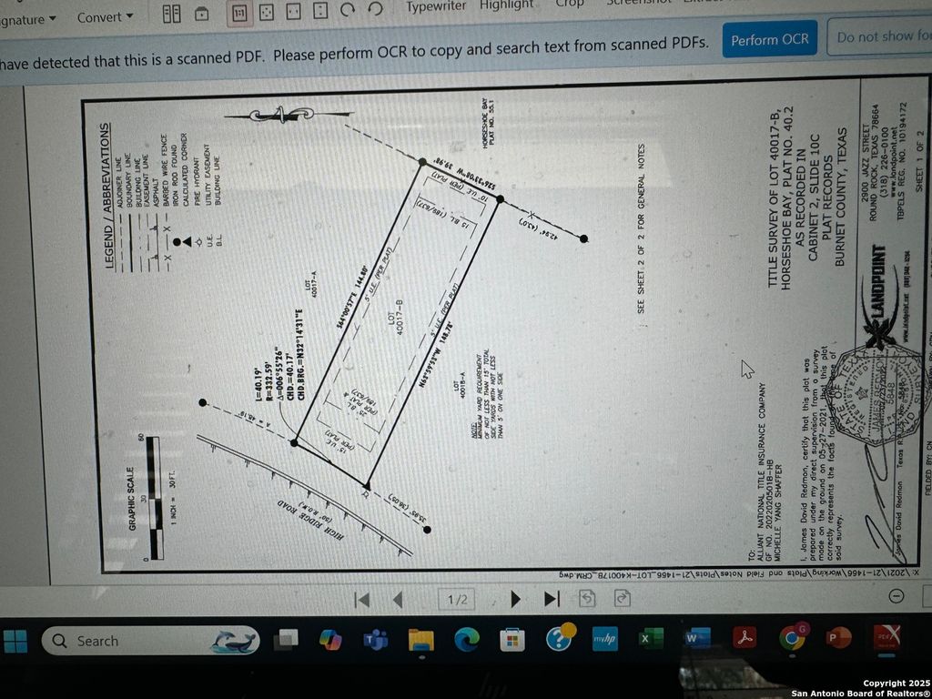 Photo of LOT 40017 Hi Ridge Rd, Horseshoe Bay, TX 87657 (MLS # 1855463)