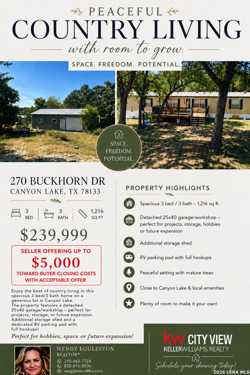 Photo of 270 Buckhorn Dr, Canyon Lake, TX 78133 (MLS # 1954559)