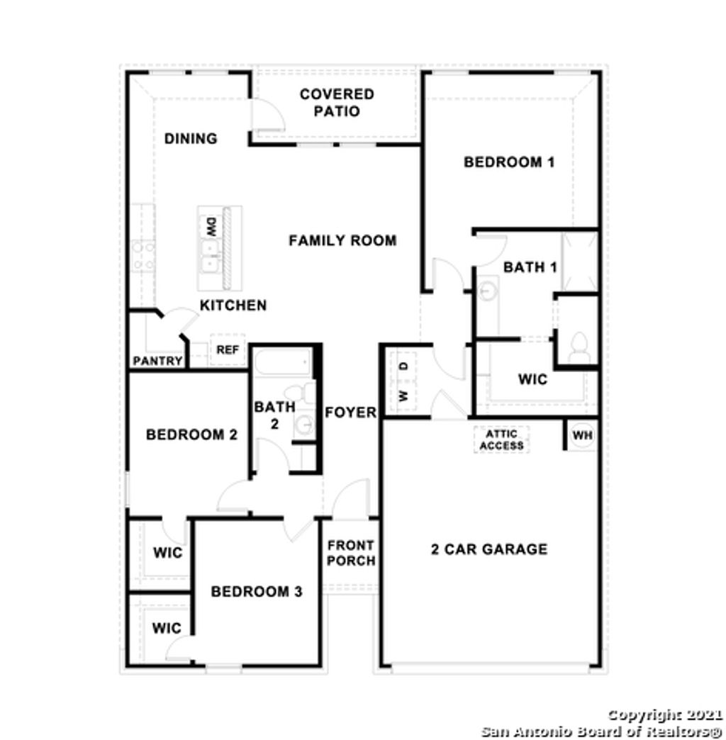 Photo of 1005 VILLAGE RUN, Seguin, TX 78155 (MLS # 1946805)