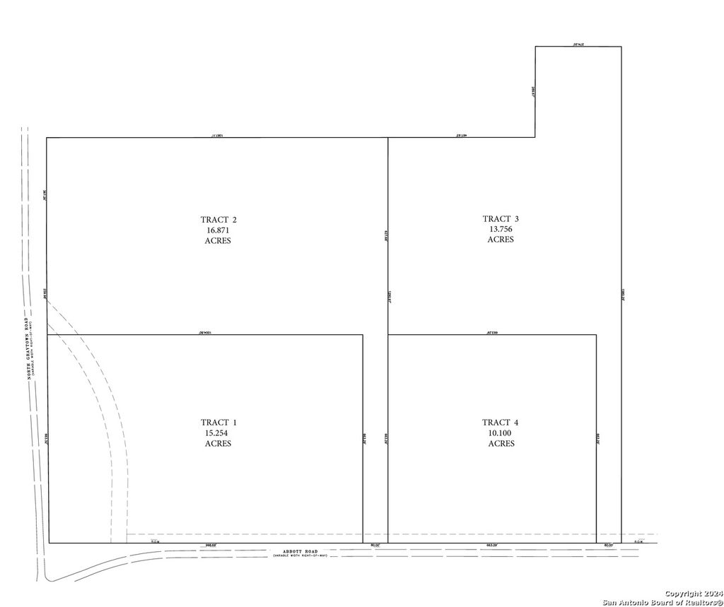 Photo of TRACT 2 N ABBOTT RD, St Hedwig, TX 78152 (MLS # 1802547)