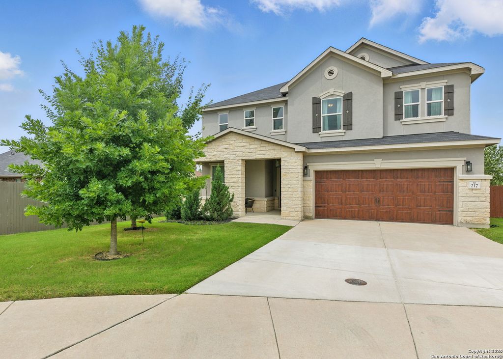 Photo of 217 Landmark Cove, Cibolo, TX 78108 (MLS # 1878219)