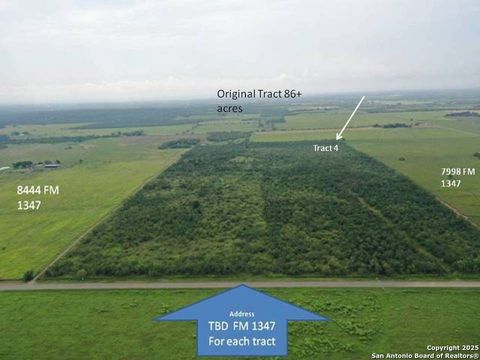TRACT 4 Fm 1347 Stockdale TX 78160