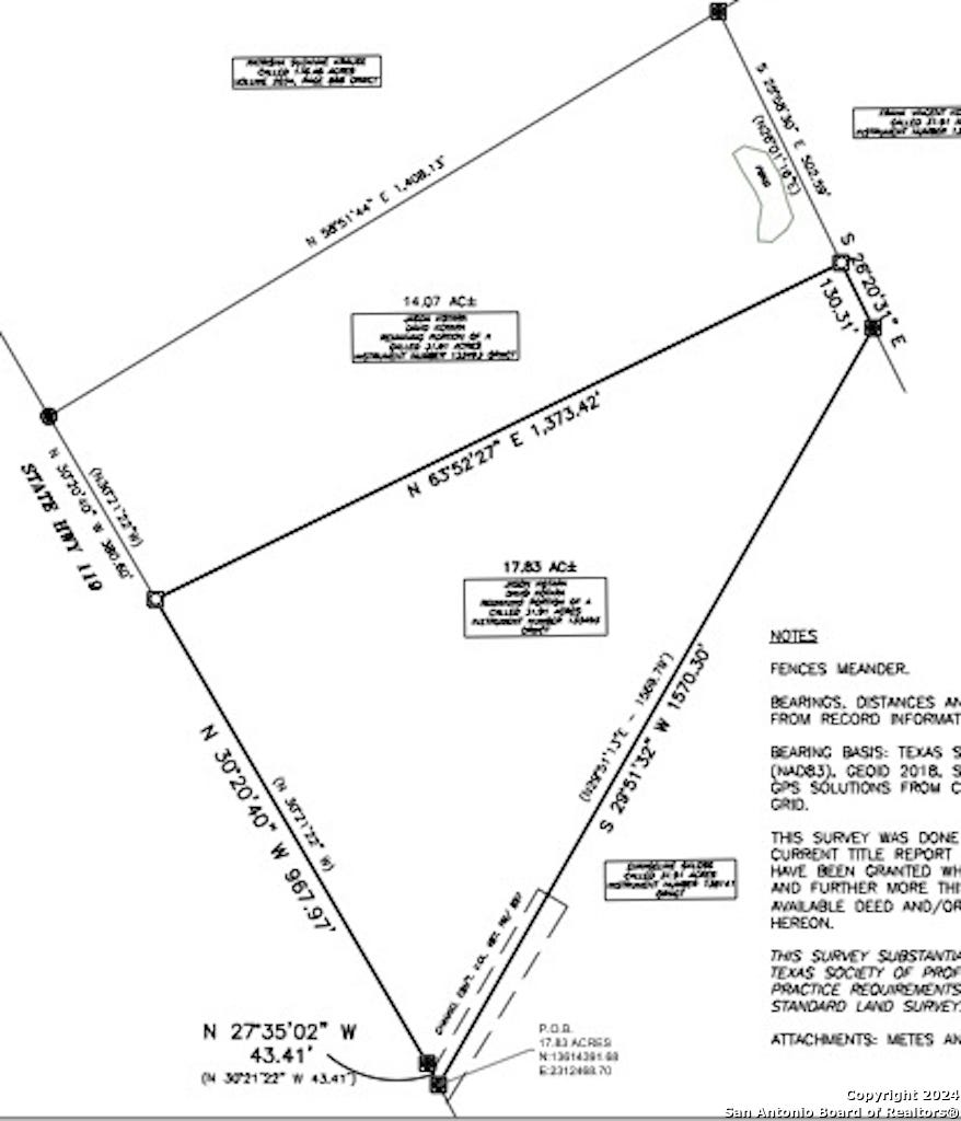 Photo of TBD TRACT 1 ST HWY 119, Stockdale, TX 78160 (MLS # 1817195)