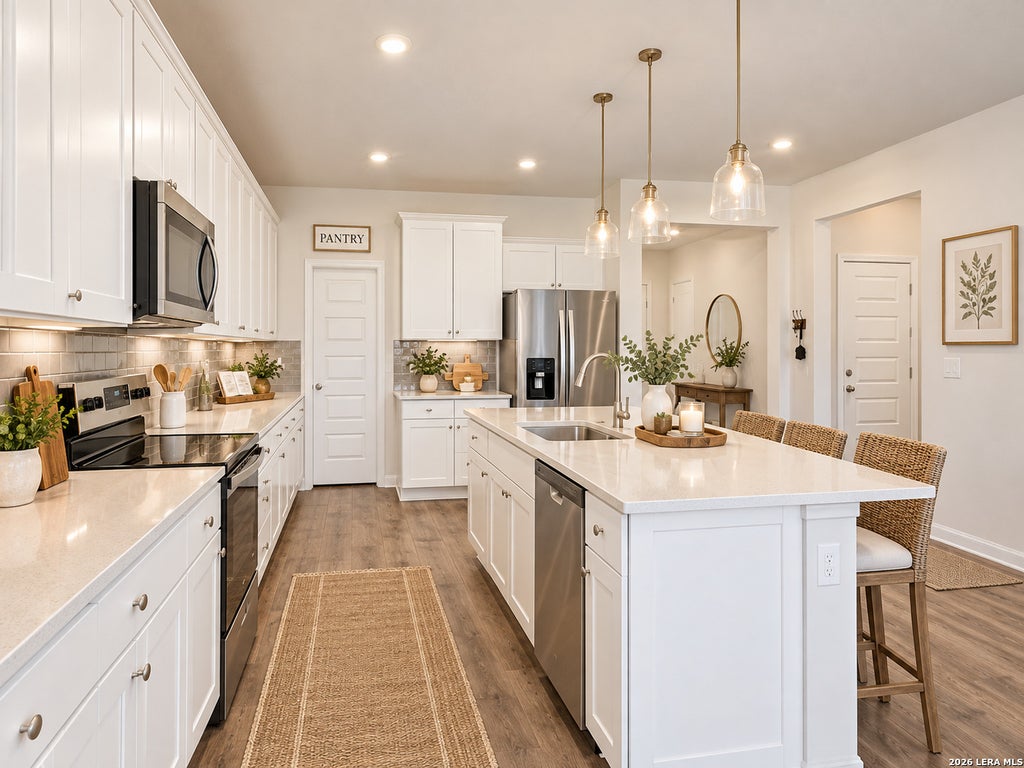 Photo of 108 RED DEER PL, Cibolo, TX 78108 (MLS # 1973629)