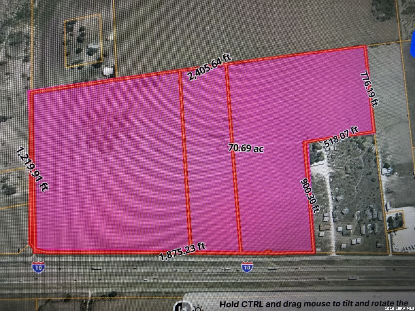 70 +/- ACRES IH 10