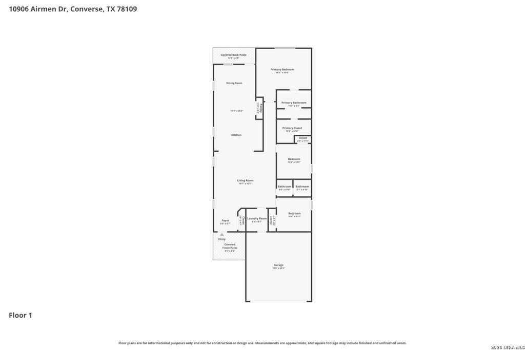Photo of 10906 AIRMEN DR, Converse, TX 78109 (MLS # 1992007)