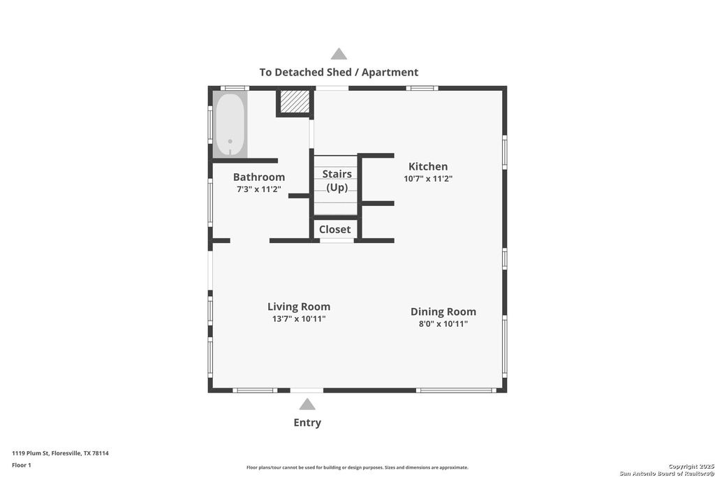 Photo of 1119 Plum, Floresville, TX 78114 (MLS # 1920684)