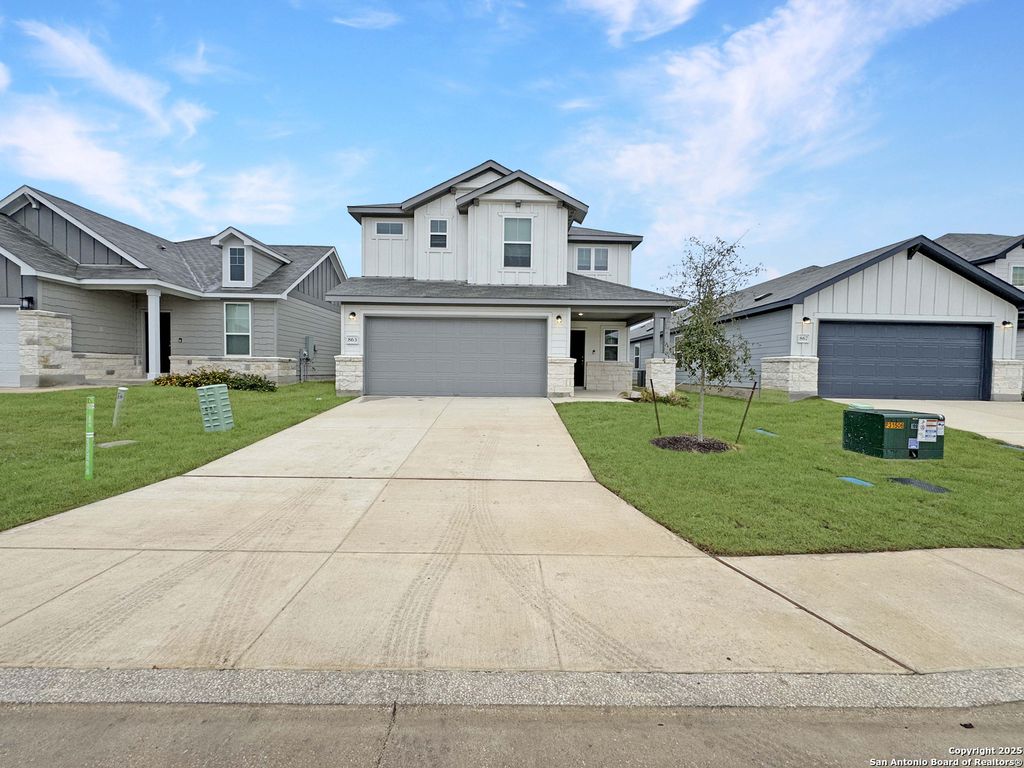 Photo of 863 Bluegrass Point, New Braunfels, TX 78130 (MLS # 1925443)