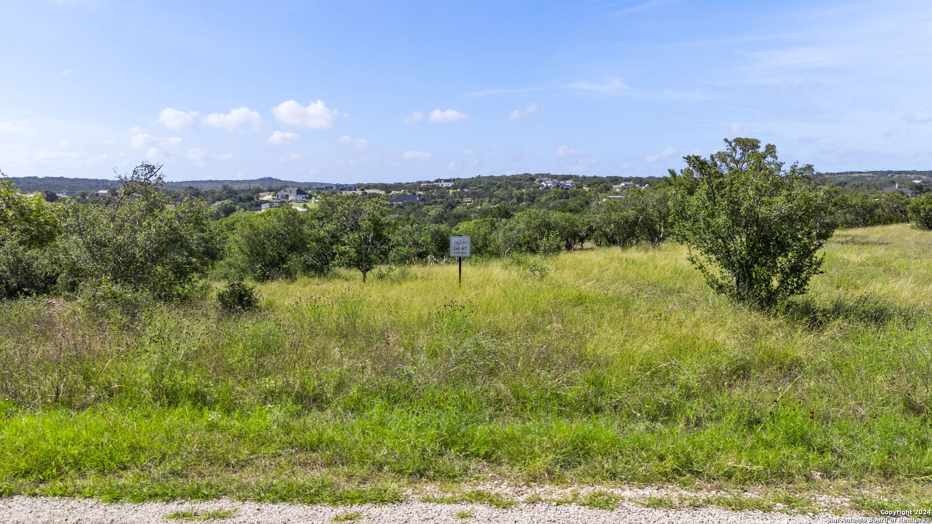 LOT 67 SABINAS SPGS ROAD