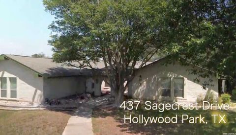 437 Sagecrest Hollywood Park TX 78232