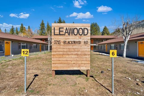 3715 Blackwood Road South Lake Tahoe CA 96150