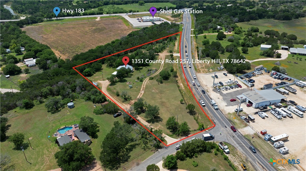 Photo 1 of 24 — 1351 County Road 257, Liberty Hill, TX 78642