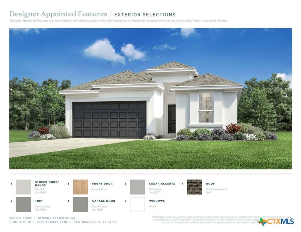 Photo of 2989 Aurora Lane, New Braunfels, TX 78130 (MLS # 610329)