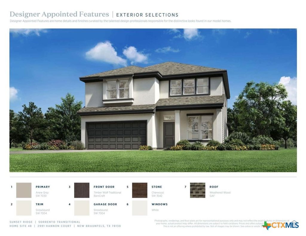 Photo of 2991 Hannon Court, New Braunfels, TX 78130 (MLS # 610331)