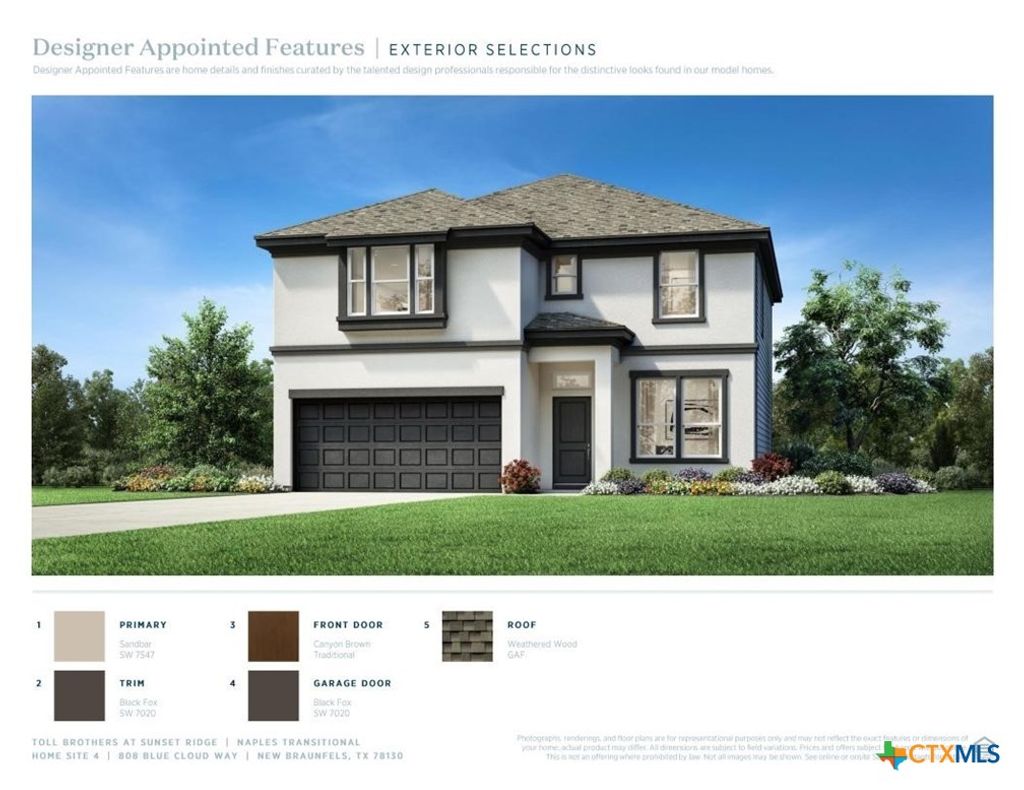 Photo of 808 Blue Cloud Way, New Braunfels, TX 78130 (MLS # 609193)