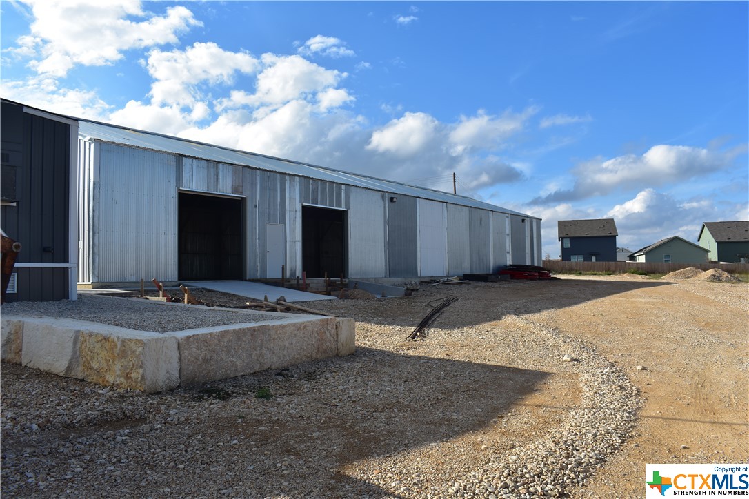 East side of Warehouse