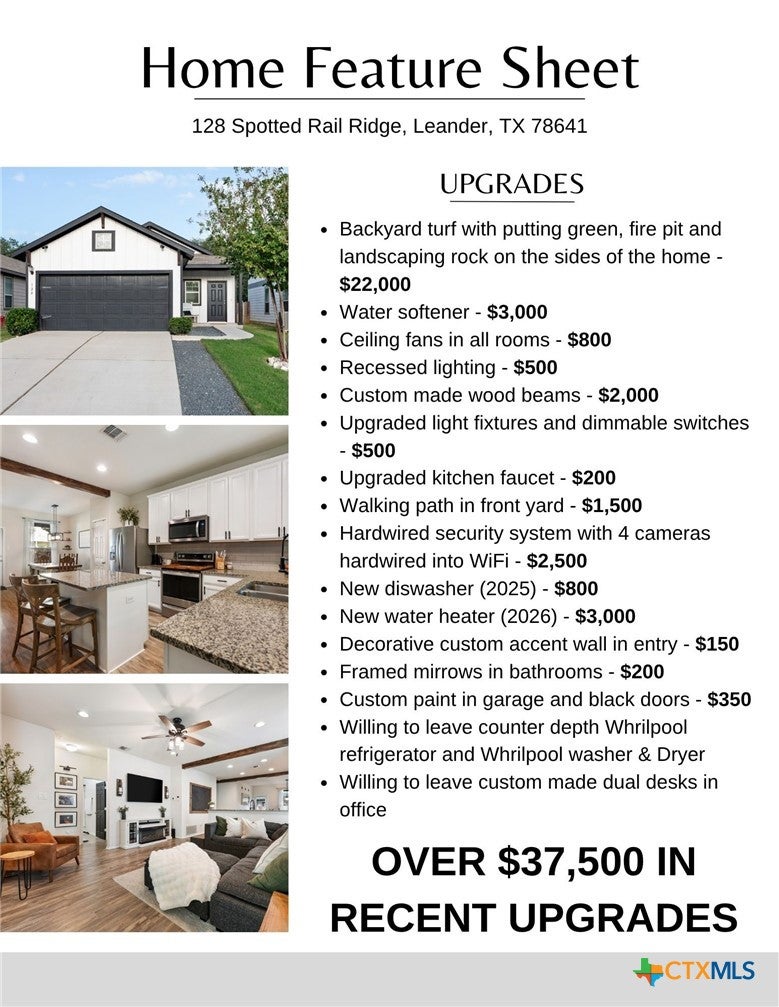 Photo of 128 Spotted Rail Ridge, Leander, TX 78641 (MLS # 628100)