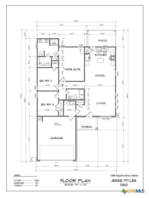 Photo of 1808 Gigante Drive, Killeen, TX 76543 (MLS # 601296)